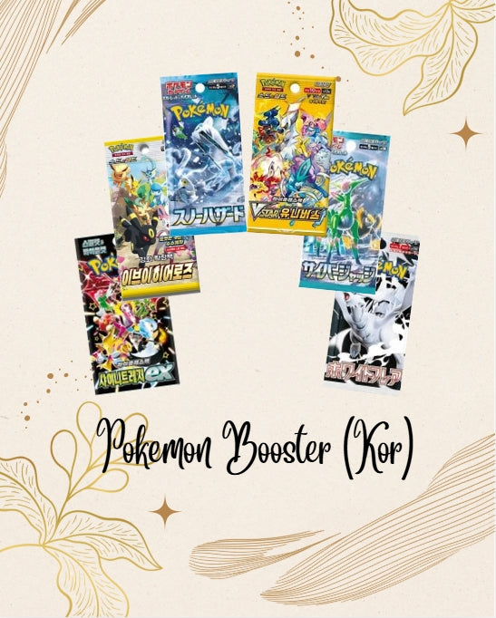 Pokemon Booster Koreanisch