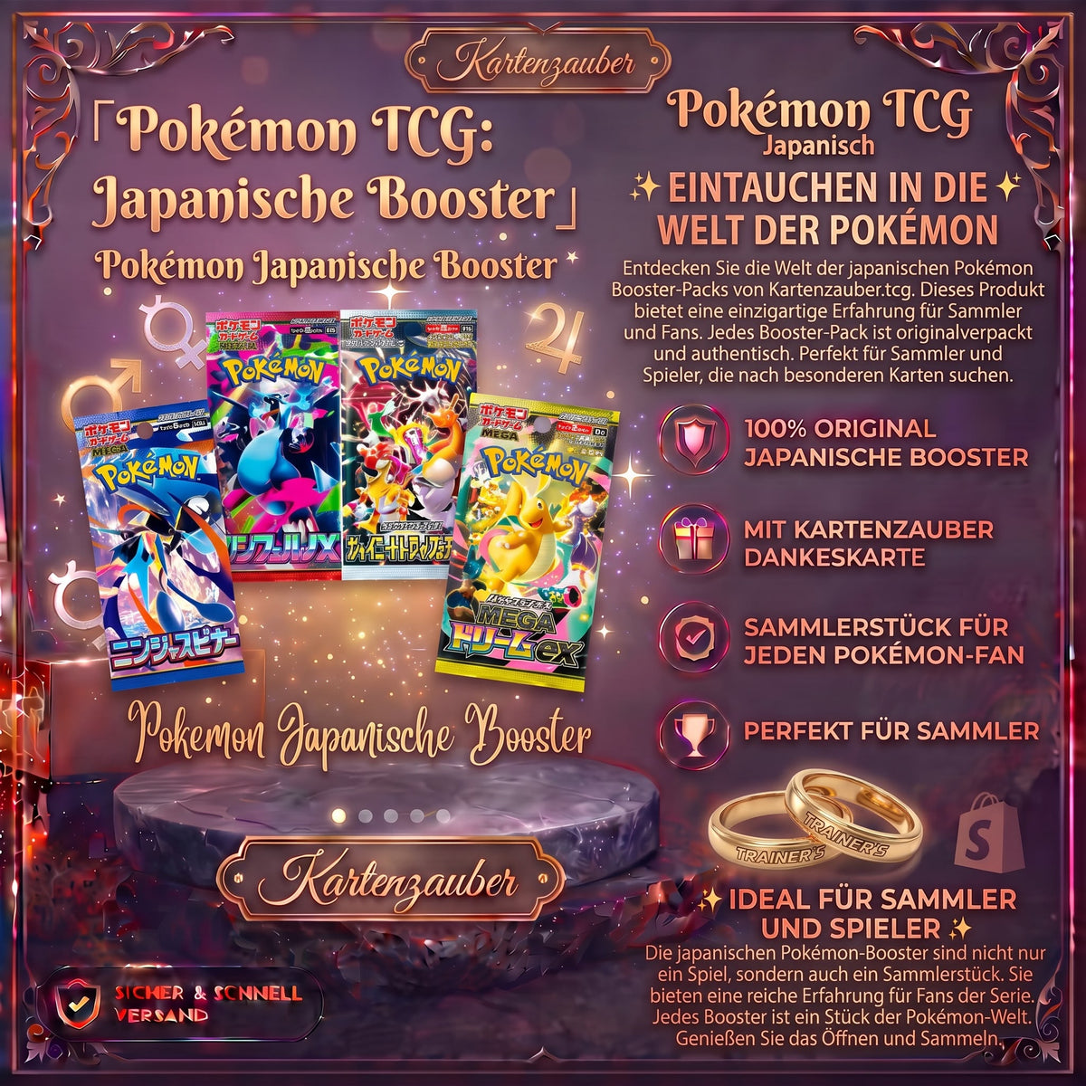 Pokemon Booster Japanisch
