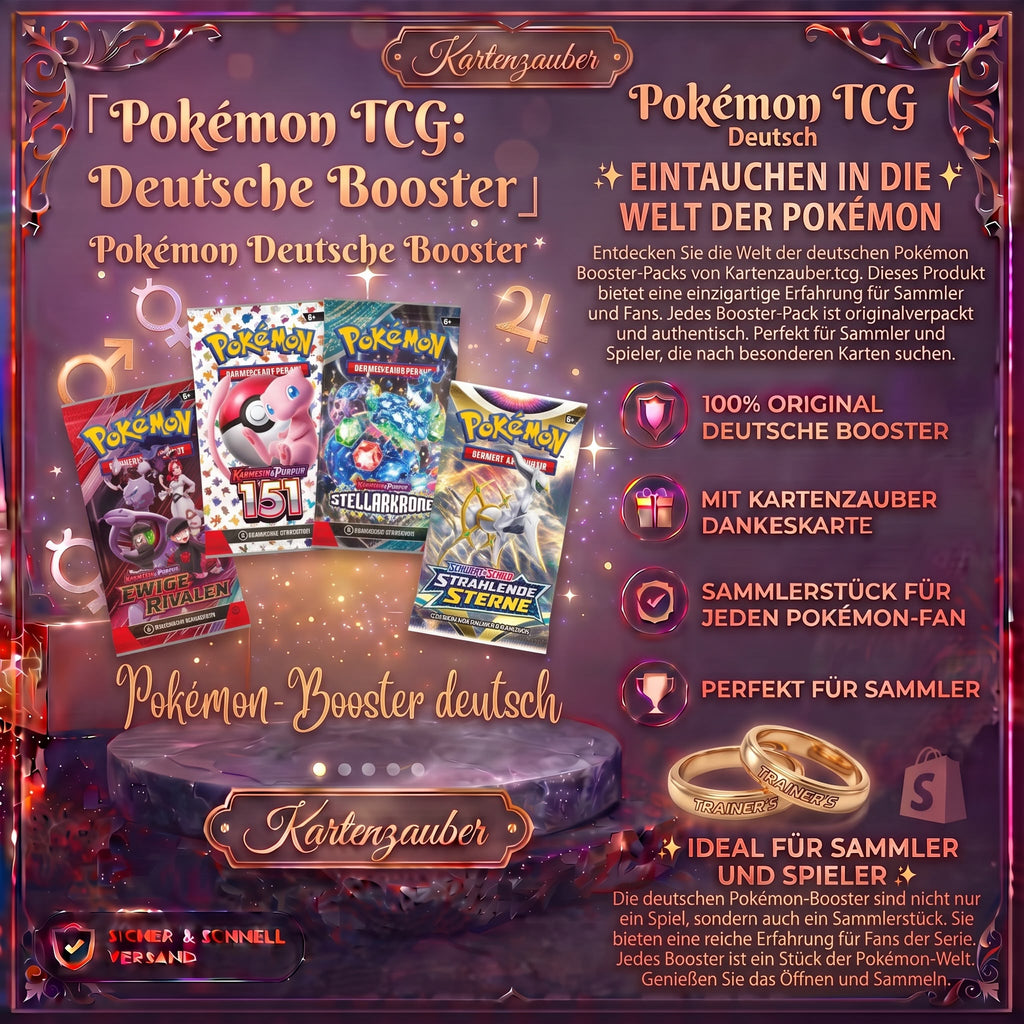 Pokemon Booster Deutsch