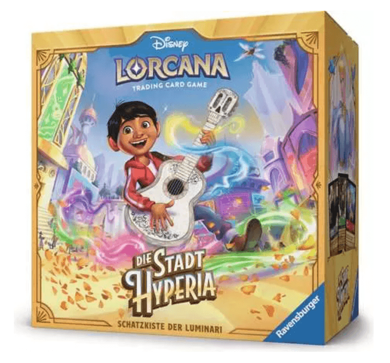 Disney Lorcana Sammelkarten auf Deutsch und Englisch