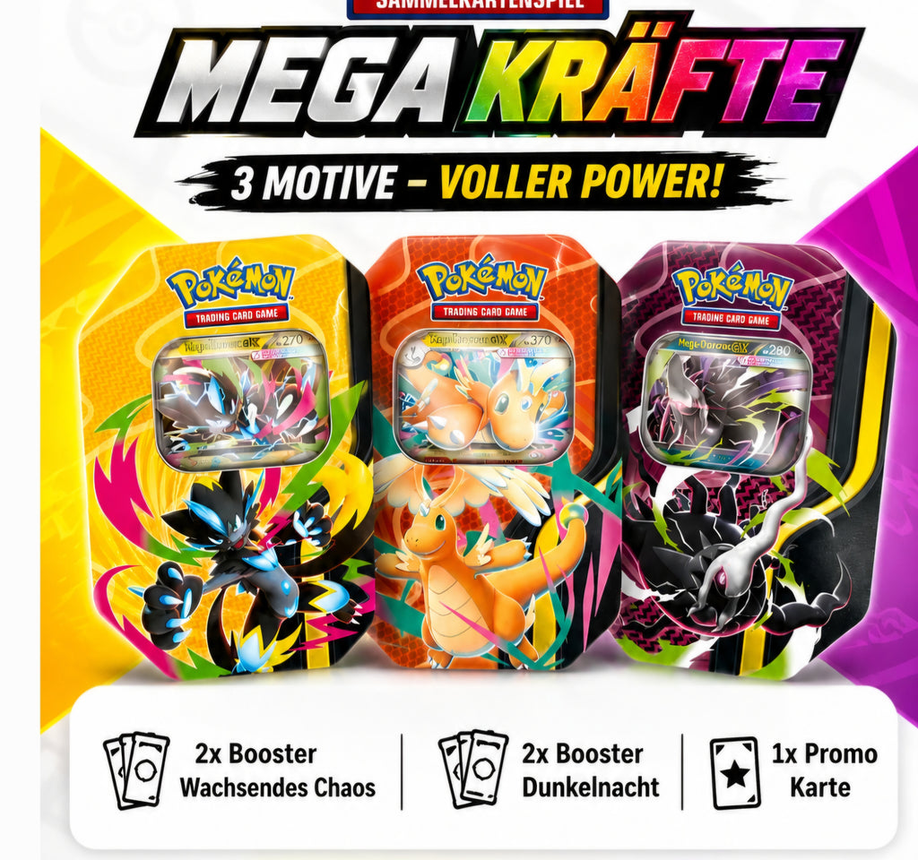 Pokemon- Tinboxen, Minitin, Pokeballtin uvm.
